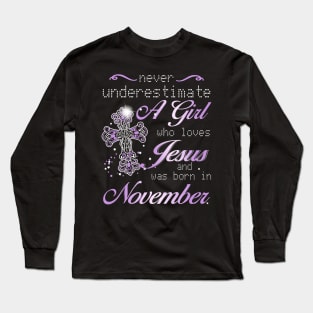 November Girl Long Sleeve T-Shirt